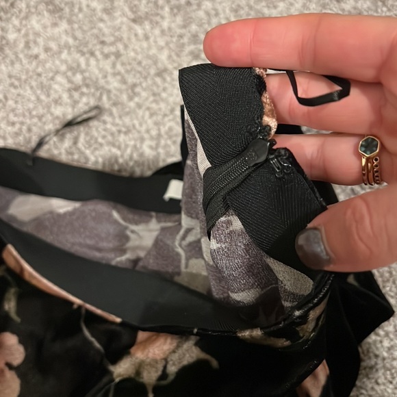 NWT Vince Autumnal Rose Velvet Slip Skirt 6 - Picture 8 of 9